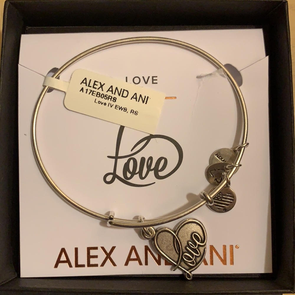 LAST CHANCE Alex and Ani Love Bracelet